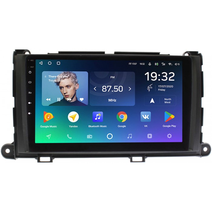 Штатное головное устройство Toyota Sienna III 2010-2014 Teyes SPRO PLUS 9 дюймов 3/32 RM-9-202 на Android 10 (4G-SIM, DSP, IPS)