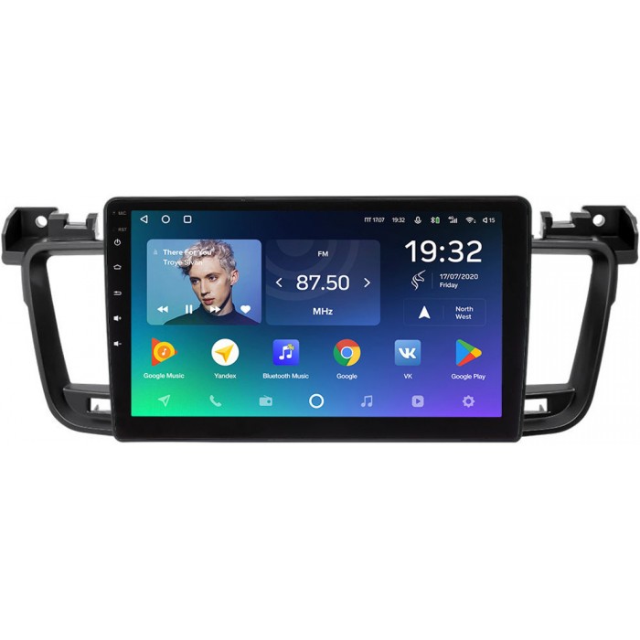 Штатное головное устройство Teyes SPRO PLUS 9 дюймов 6/128 RM-9-271 для Peugeot 508 I 2011-2018 на Android 10 (4G-SIM, DSP, IPS)