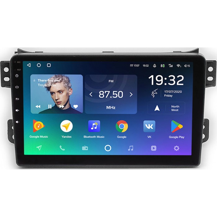 Штатное головное устройство Teyes SPRO PLUS 9 дюймов 4/64 RM-9-370 для Suzuki Splash (2008-2012) на Android 10 (4G-SIM, DSP, IPS)