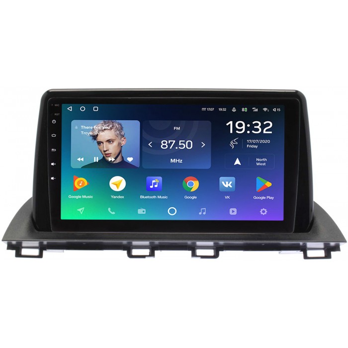 Штатное головное устройство Mazda 3 III 2013-2018 Teyes SPRO PLUS 9 дюймов 3/32 RM-9-MA058N на Android 10 (4G-SIM, DSP, IPS)