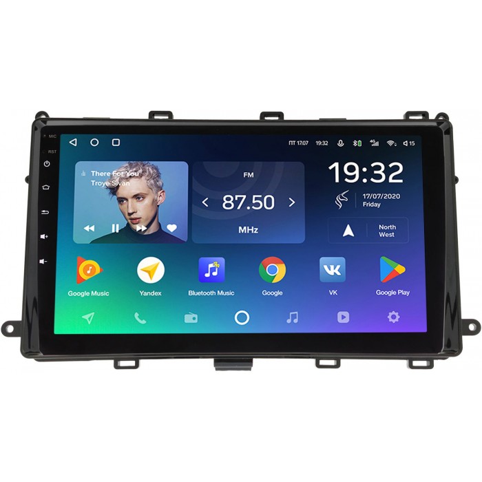 Штатное головное устройство Toyota Corolla XI 2015-2022 Teyes SPRO PLUS 9 дюймов 4/64 RM-9-TO540N на Android 10 (4G-SIM, DSP, IPS)