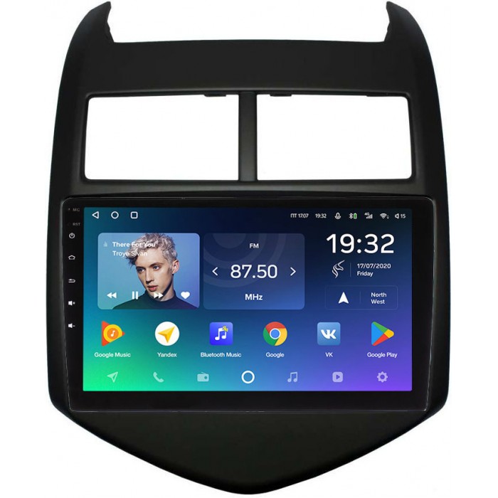 Штатное головное устройство Teyes SPRO PLUS 9 дюймов 6/128 RM-9009 для Chevrolet Aveo II 2011-2015 на Android 10 (4G-SIM, DSP, IPS)