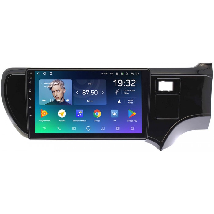 Штатное головное устройство Teyes SPRO PLUS 9 дюймов 6/128 RM-9205 для Toyota Aqua 2011-2020 на Android 10 (4G-SIM, DSP, IPS)