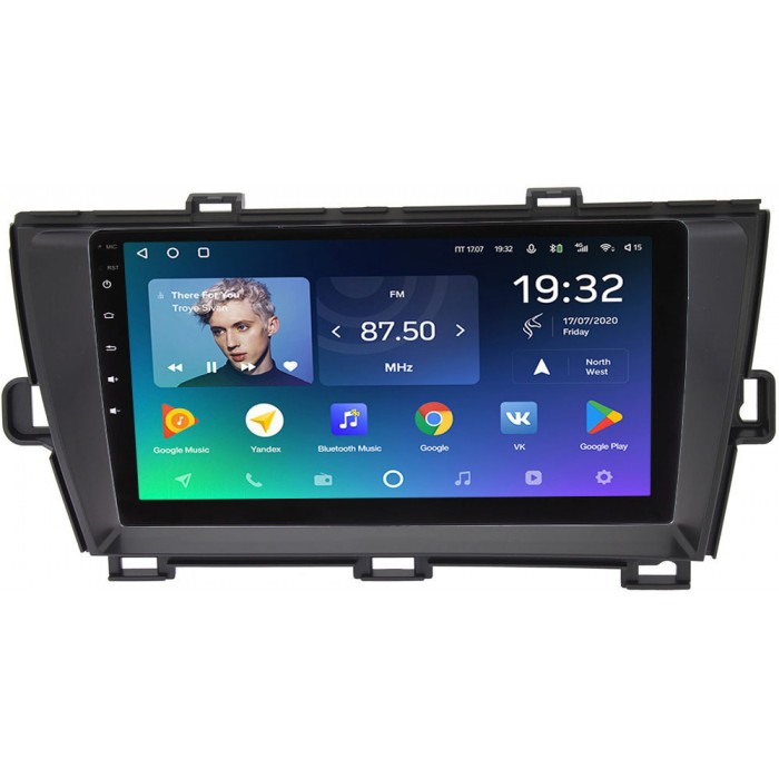 Штатное головное устройство Teyes SPRO PLUS 9 дюймов 3/32 RM-9210 для Toyota Prius III (XW30) 2009-2015 (левый руль) на Android 10 (4G-SIM, DSP, IPS)