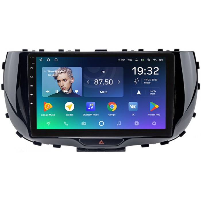 Штатное головное устройство Teyes SPRO PLUS 9 дюймов 3/32 RM-9310 для Kia Soul III 2019-2021 на Android 10 (4G-SIM, DSP, IPS)