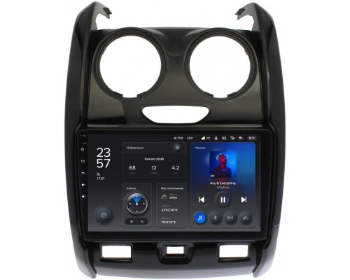 Renault Duster 2015-2021 Teyes X1 9 дюймов 2/32 RM-9-RE046N на Android 10 (4G-SIM, DSP)