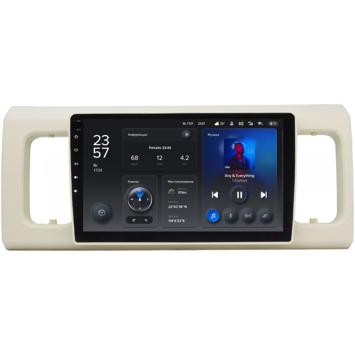 Штатное головное устройство Suzuki Alto VIII (HA36) 2014-2021 Teyes X1 9 дюймов 2/32 RM-9-SU048N на Android 10 (4G-SIM, DSP)