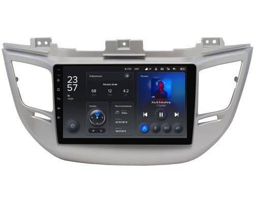 Hyundai Tucson III 2015-2018 Teyes X1 WIFI 9 дюймов 2/32 RM-9041 на Android 8.1 (DSP, IPS, AHD) для авто без камеры