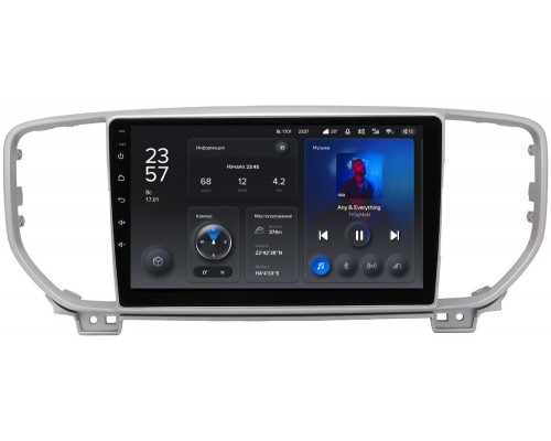 Kia Sportage IV 2018-2021 Teyes X1 9 дюймов 2/32 RM-9082 на Android 10 (4G-SIM, DSP) (для авто с камерой)