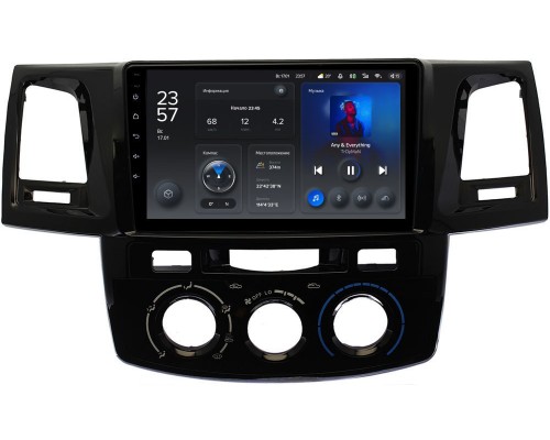 Toyota Hilux VII 2011-2015, Fortuner I 2008-2013 Teyes X1 WIFI 9 дюймов 2/32 RM-9125 на Android 8.1 (DSP, IPS, AHD)