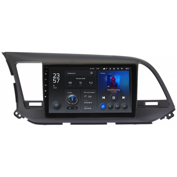 Штатное головное устройство Hyundai Elantra VI (AD) 2015-2019 Teyes X1 9 дюймов 2/32 RM-9026 для авто с камерой на Android 10 (4G-SIM, DSP)