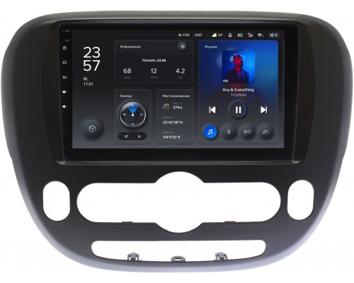 Kia Soul II 2013-2019 (с климат-контролем) Teyes X1 9 дюймов 2/32 RM-9390 на Android 10 (4G-SIM, DSP)
