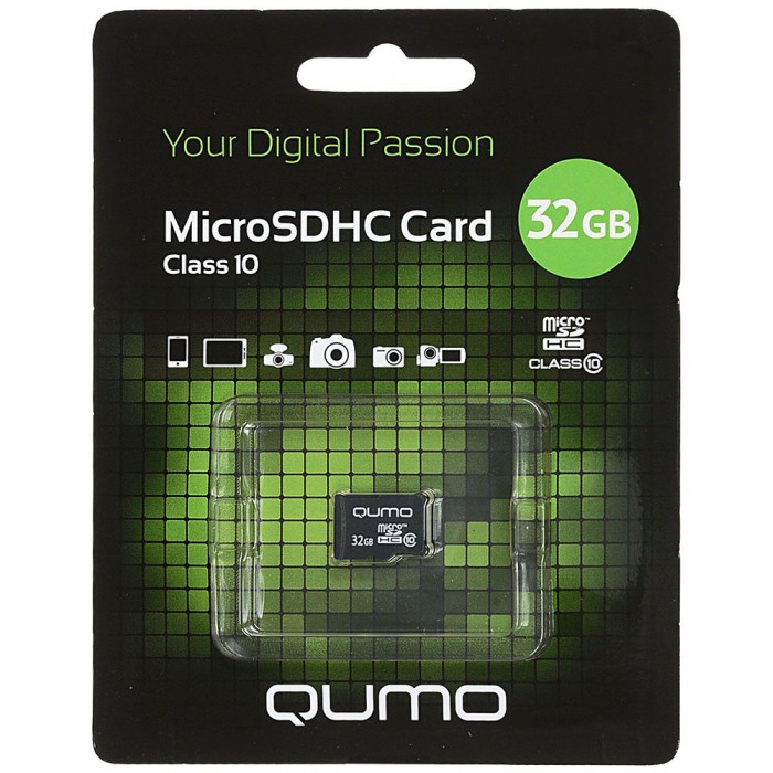 QUMO MicroSDHC 32GB Class 10