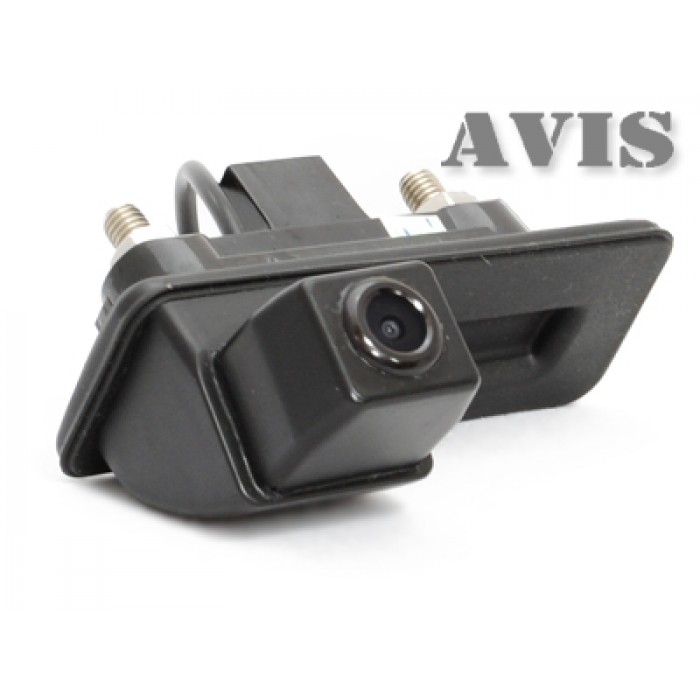 Камера заднего вида (CCD) AVIS AVS321CPR для Skoda Fabia/ Octavia/ Roomster/ Superb/ Yeti (в ручку багажника)
