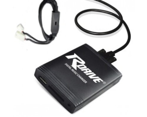 Hi-Fi MP3 адаптер RDrive Denso, Fujitsu Ten, Matsushita-Panasonic, Pioneer для Toyota, Lexus, Scion, Daihatsu (6+6 CDC)