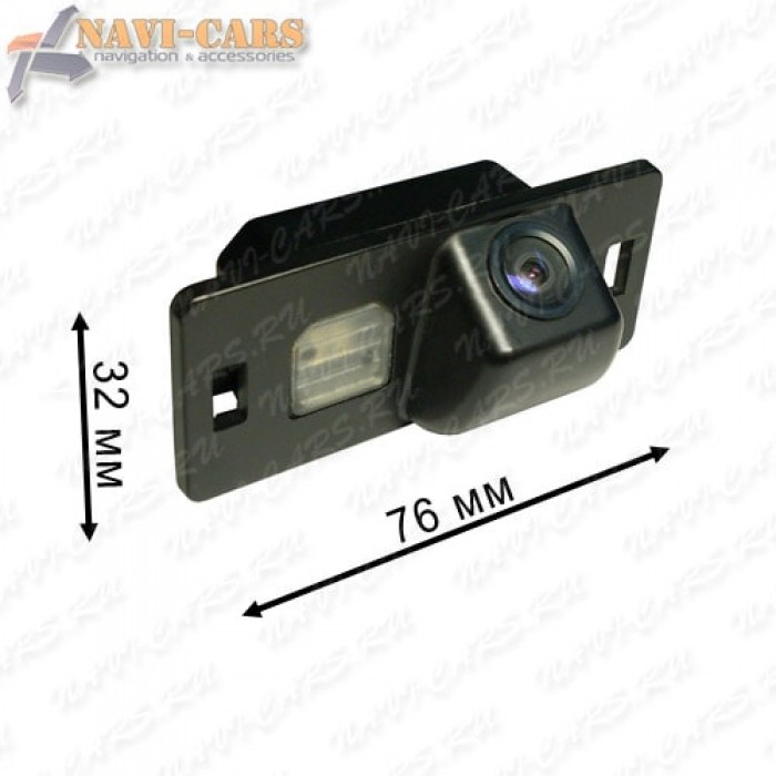 Камера заднего вида Pleervox PLV-CAM-AU03 для AUDI A1 / A3 / A4 / A5 / A6 / Q3 / Q5 / TT