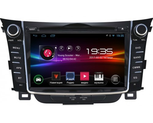 Штатная магнитола Hyundai i30 2 (GD) Android 5 (Canbox 1804)