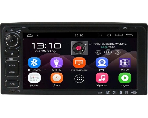 Canbox 2494 для Toyota 4Runner IV 2003-2009 на Android 6.0