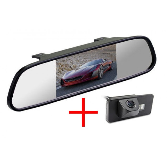 Зеркало c камерой заднего вида BMW 3, 5, 7, X1, X5, X6