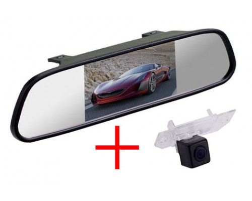 Зеркало c камерой заднего вида Ford Focus 2 седан, C-Max, Mondeo