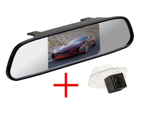 Зеркало c камерой заднего вида Honda Civic 7 4D, Accord 9