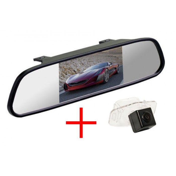 Зеркало c камерой заднего вида Honda Civic 7 4D, Accord 9