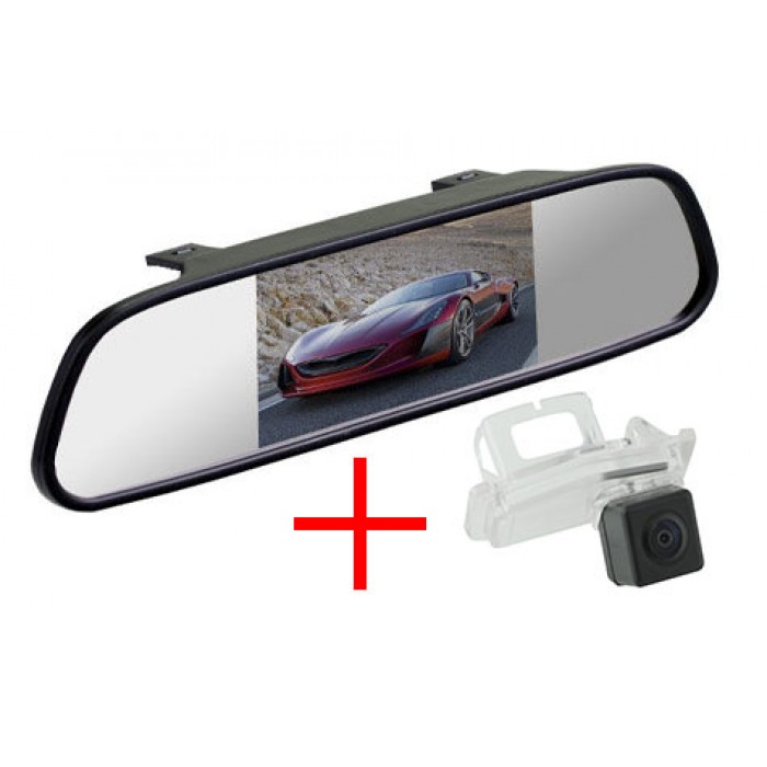Зеркало c камерой заднего вида Honda Civic 4D (2012+)