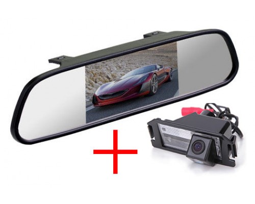 Зеркало c камерой заднего вида Hyundai i30, i10, i20, Coupe, Genesis Coupe, Veloster | KIA Picanto, Soul