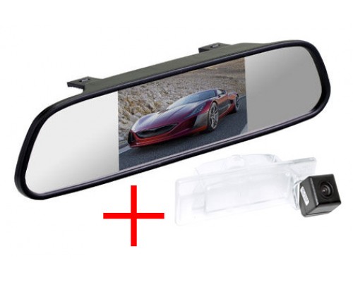Зеркало c камерой заднего вида Kia Sportage 4, Optima 3 | Hyundai i40