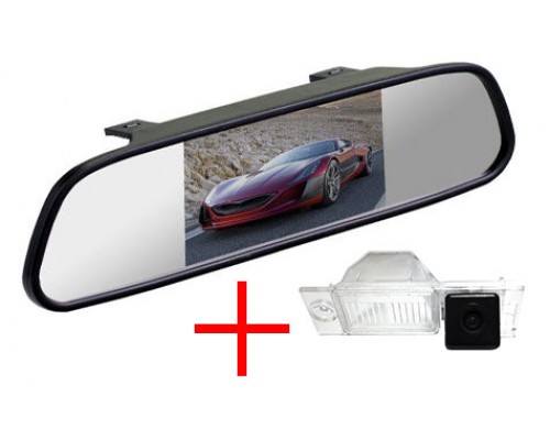 Зеркало c камерой заднего вида Hyundai Tucson 3, ix35