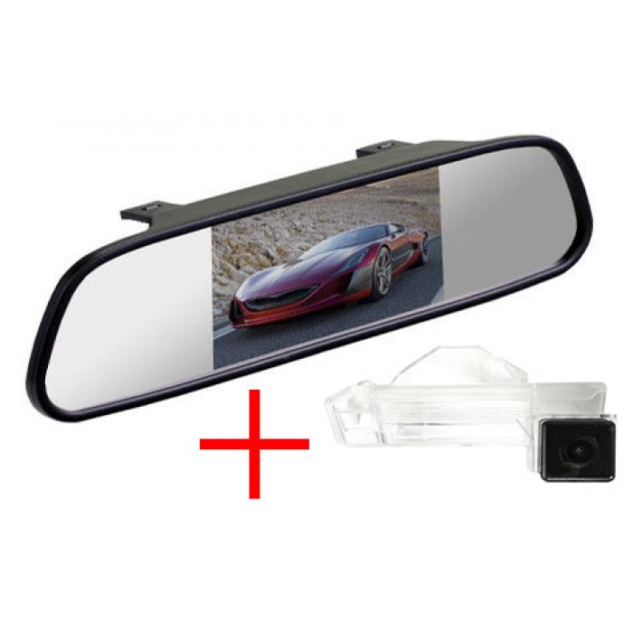 Зеркало c камерой заднего вида Mitsubishi ASX | Peugeot 400 | Citroen C4 Aircross