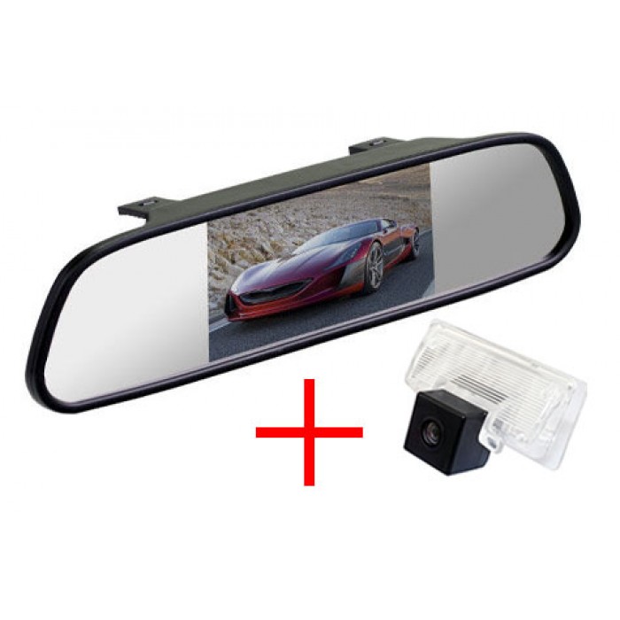 Зеркало c камерой заднего вида Nissan Almera Classic, Teana, Tiida седан, Sentra, Suzuki SX4 седан