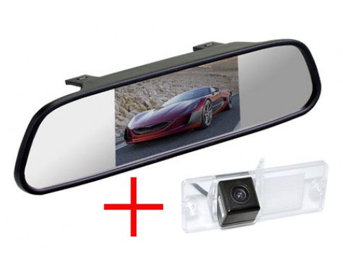 Зеркало c камерой заднего вида Mitsubishi Pajero 4, Sport