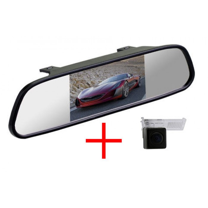 Зеркало c камерой заднего вида Peugeot 207CC, 308, 407, 3008, 307CC, 408