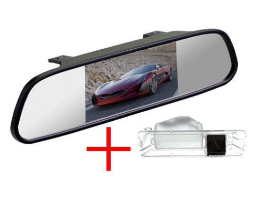 Зеркало c камерой заднего вида Renault Logan, Sandero | Nissan Micra, March