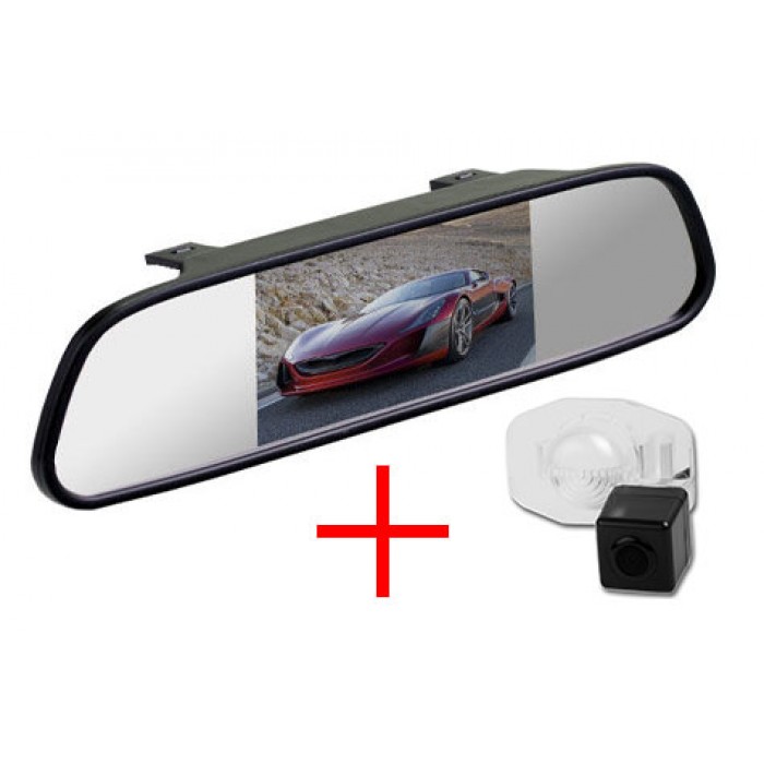 Зеркало c камерой заднего вида Toyota Corolla E140/E150
