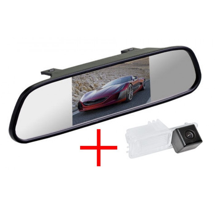 Зеркало c камерой заднего вида Volkswagen Polo, Passat B7, Amarok, Golf 6/7, Scirocco